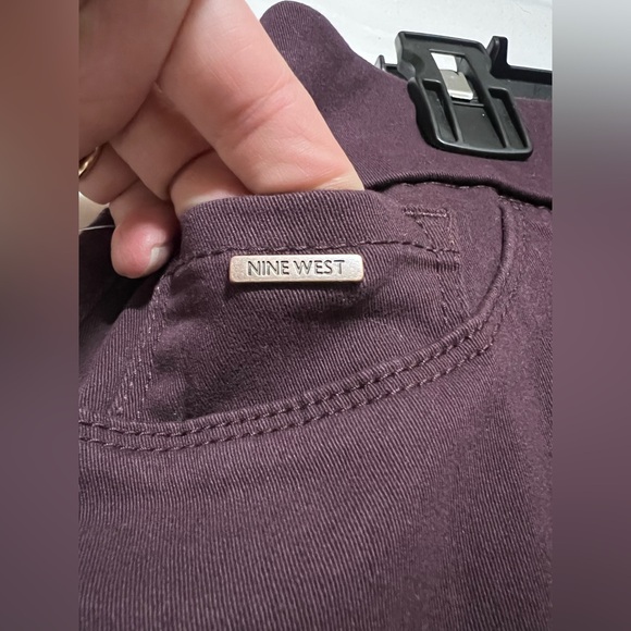 NWT Nine West Mid Rise Heidi Pull On Pant Casual Work Wear Office Straight Leg - Picture 5 of 14